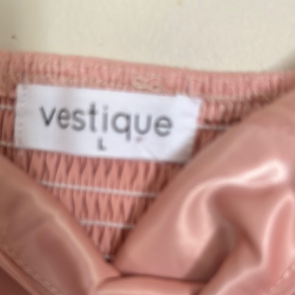 Vestique Pink Strapless Maxi Dress - Picture 8 of 10